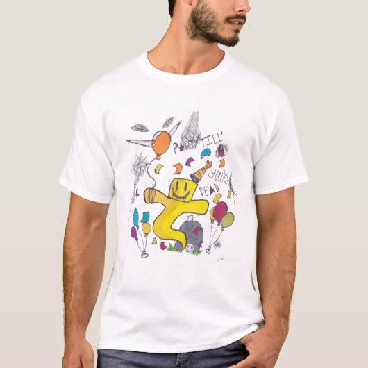 Lexi's party Til je bent dood Shirt (Voorkant)