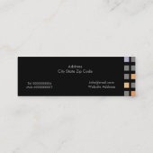 Lexis Visitekaartjes-Skinny Mini Visitekaartje (Achterkant)