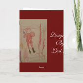 Lexi's vrolijke kerst Kaart (Achterkant)