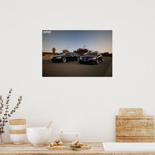 Lexus GS Brothers Poster (Keuken)