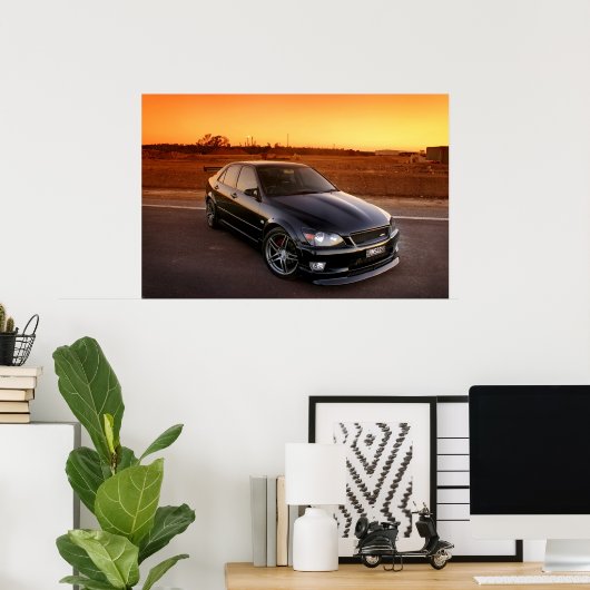 Lexus IS200 Poster (Thuiskantoor)