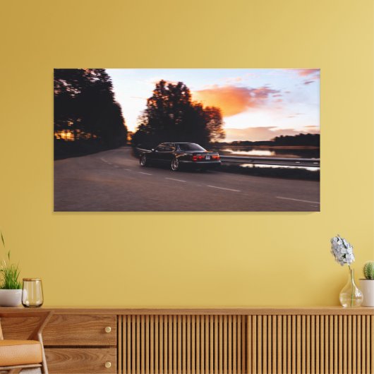 Lexus LS400 Canvas Afdruk (Insitu (Woonkamer))