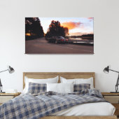 Lexus LS400 Canvas Afdruk (Insitu (Slaapkamer))