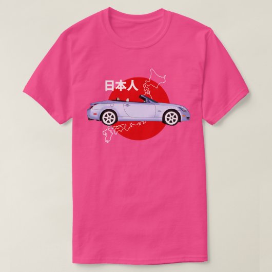 Lexus SC430 Uitzicht zijkant T-shirt (Design voorkant)