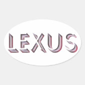 Lexus sticker (Voorkant)