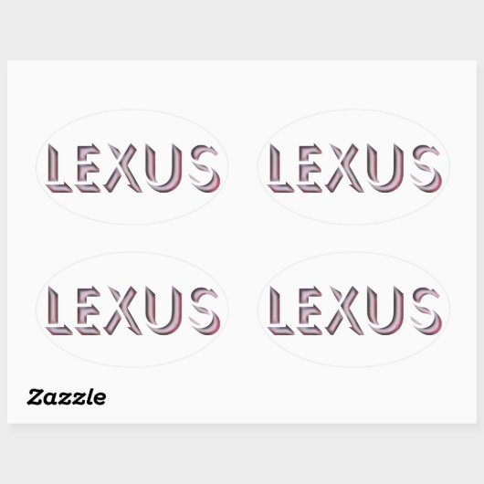 Lexus sticker (Vel)