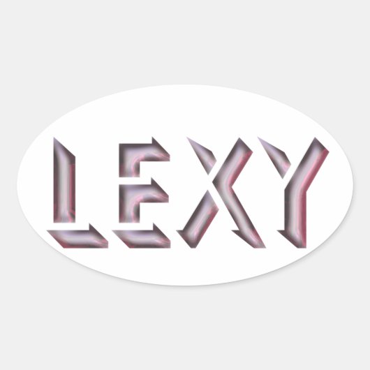 Lexy sticker (Voorkant)