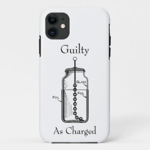 Leyden Jar Guilty in beschuldiging gesteld Case-Mate iPhone Case