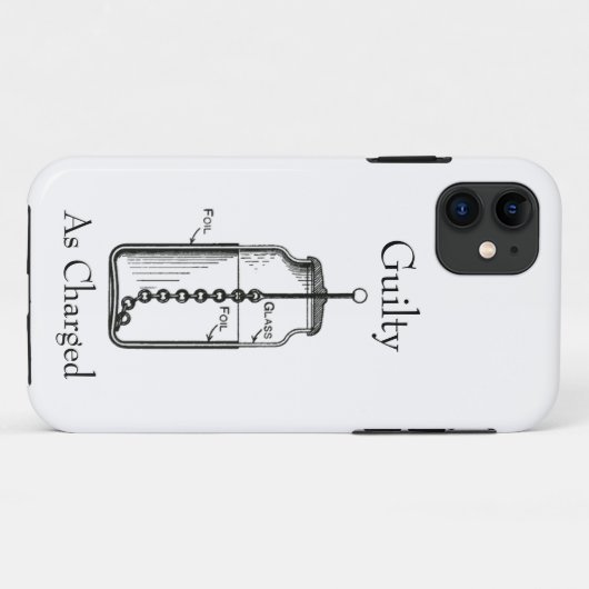 Leyden Jar Guilty in beschuldiging gesteld Case-Mate iPhone Case (Achterkant (horizontaal))