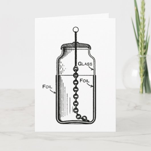 Leyden Jar Guilty in beschuldiging gesteld Kaart (Voorkant)