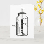 Leyden Jar Guilty in beschuldiging gesteld Kaart (Gele Bloem)