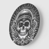 Leyenda del cráneo de motocicleta grote klok (Hoek)