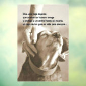 Leyenda sobre adoptar animales raamsticker (Vel 3)