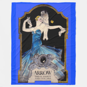 Leyendecker Arrow shirt 1920 en nr. 1 Fleece Deken