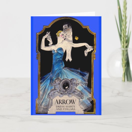 Leyendecker Arrow shirt 1920 en nr. 1 Kaart (Voorkant)