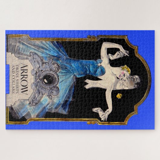 Leyendecker Arrow shirt 1920 en nr. 1 Legpuzzel (Horizontaal)