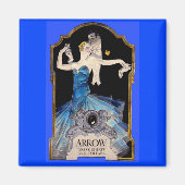 Leyendecker Arrow shirt 1920 en nr. 1 Magneet (Voorkant)