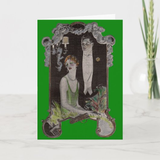 Leyendecker Arrow-shirt van 1920 en Kaart (Voorkant)