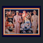 Leyendecker Art Deco Mode Afdrukken 16 x 20 Poster<br><div class="desc">J.C. Leyendecker - 1930s Mannen Mode Afdruk</div>
