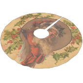 Leyendecker Kerstman Antiek Victoriaans Kerstboom Rok (Gekanteld)