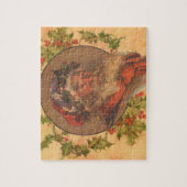 Leyendecker Kerstman Antiek Victoriaans Legpuzzel (Verticaal)