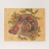 Leyendecker Kerstman Antiek Victoriaans Legpuzzel (Horizontaal)