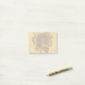 Leyendecker Kerstman Antiek Victoriaans Post-it® Notes (Op bureau)