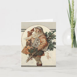 Leyendecker Kerstman Kerstmis WOI