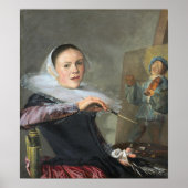 Leyster - Self-Portrait Poster (Voorkant)