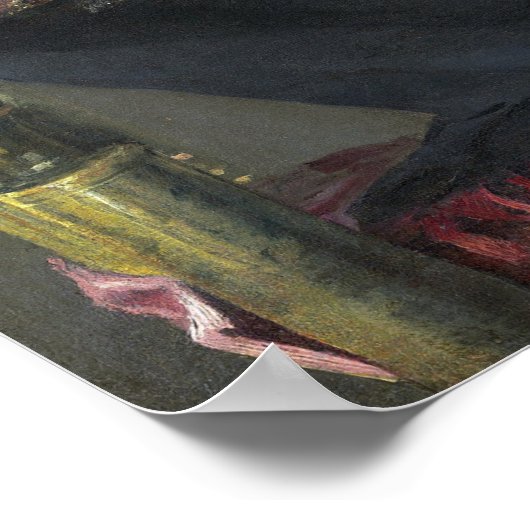 Leyster - Self-Portrait Poster (Hoek)