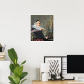 Leyster - Zelfportret Poster (Thuiskantoor)