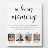 Leyton foto in liefdevolle herinnering bruiloft fotoplaat (Voorkant)