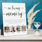 Leyton foto in liefdevolle herinnering bruiloft fotoplaat (Zijkant)