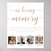 Leyton Foto In Loving Memory Huwelijk Poster (Voorkant)