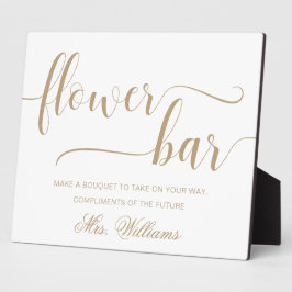 Leyton Gold Modern Minimale Ventilatorboog Fotoplaat