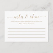 Leyton Gold Wensen en Advies Informatiekaartje (Voorkant)