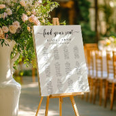 Leyton Modern Minimal 12 Poster voor tafelzitplaat