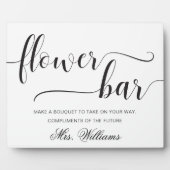 Leyton Modern Minimale Vloerbalk Sign Fotoplaat (Voorkant)