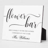 Leyton Modern Minimale Vloerbalk Sign Fotoplaat (Zijkant)