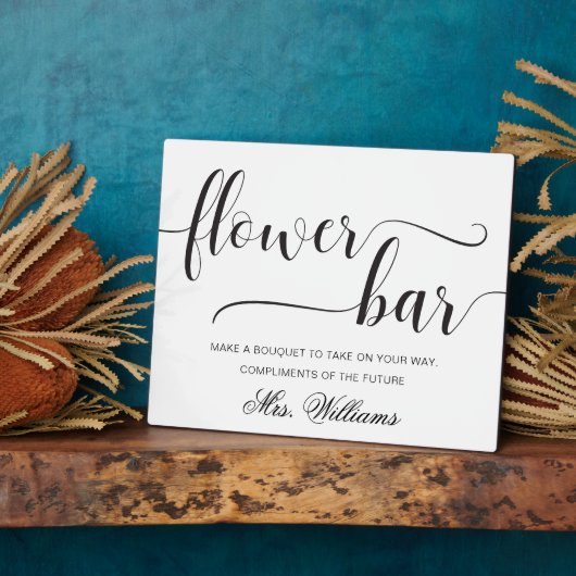 Leyton Modern Minimale Vloerbalk Sign Fotoplaat (Zijkant)