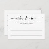 Leyton Wishes en advies Informatiekaartje (Voorkant / Achterkant)