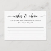 Leyton Wishes en advies Informatiekaartje (Voorkant)