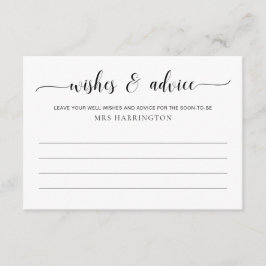 Leyton Wishes en advies Informatiekaartje