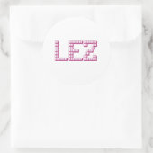 LEZ RONDE STICKER (Tas)