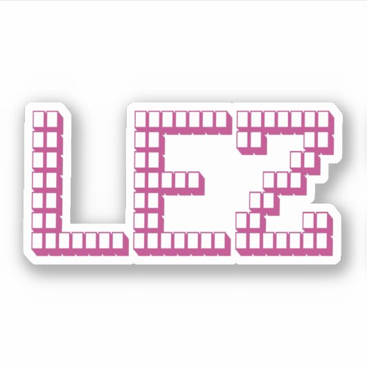LEZ STICKER (Voorkant)