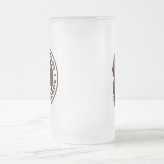 Lezbi Nerdy Frosty Mug Matglas Bierpul (Center)