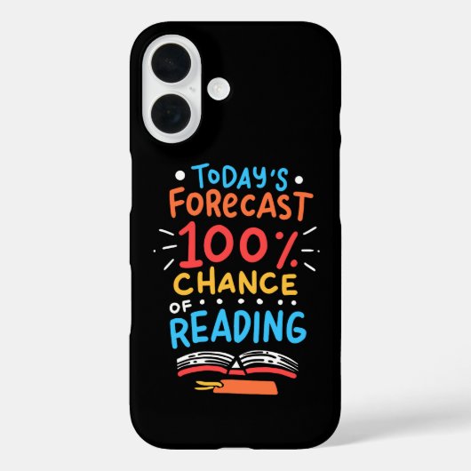 Lezen - 100% kans op lezen Case-Mate iPhone case (Achterkant)
