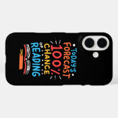 Lezen - 100% kans op lezen Case-Mate iPhone case (Achterkant (horizontaal))