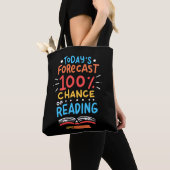 Lezen - 100% kans op lezen tote bag (Dichtbij)