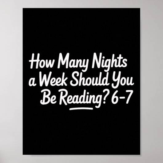 Lezen 67 6 7 Meme Ela Leraar Zes Zeven Student  Poster (Voorkant)
